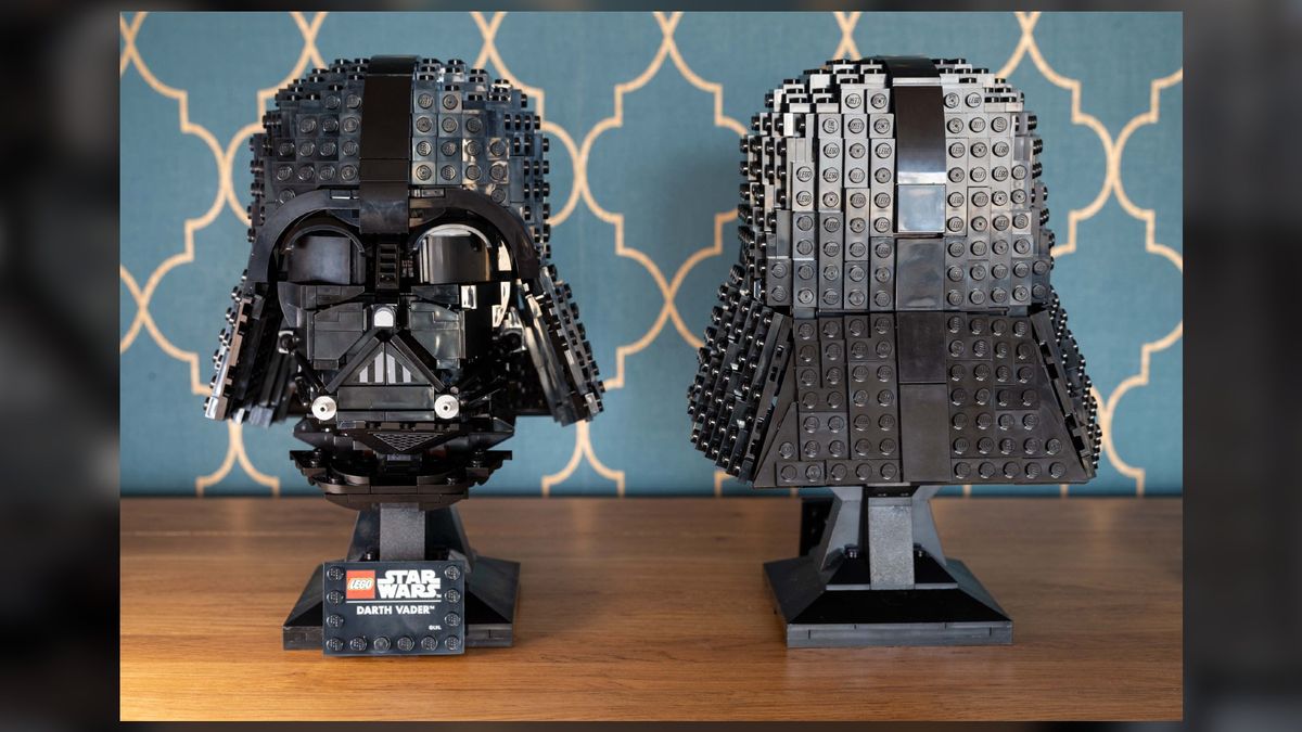 Lego Star Wars Darth Vader Helmet 75304_Front and back view_Mike Harris