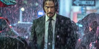 John Wick 3 in the rain