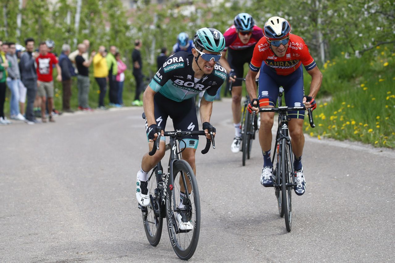 Nibali and Majka attacked repeatedly