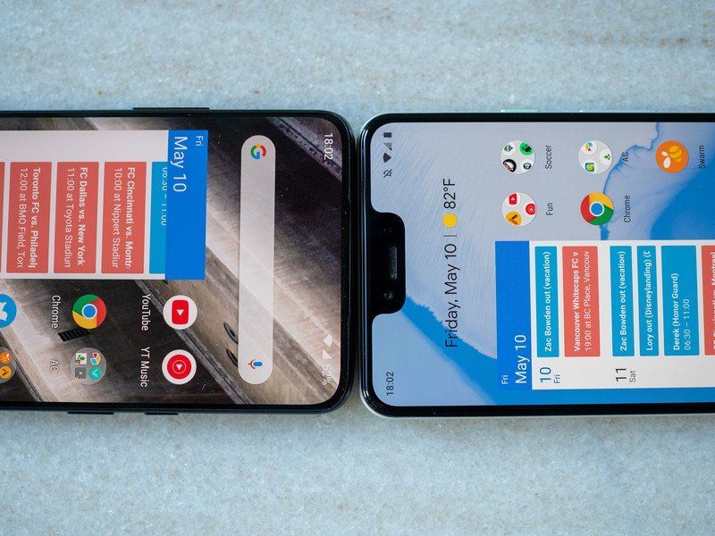 OnePlus 7 Pro and Google Pixel 3 XL
