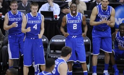 The Kentucky Wildcats (32-2) are among the favorites to win this year's NCAA men's basketball tournament.