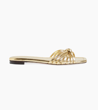 Loeffler Randall Izzie Knotted Leather Sandals