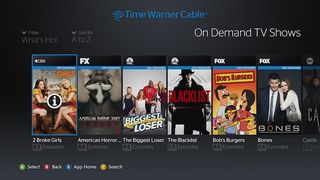 Time Warner Cable has added on-demand options to the Xbox 360. Credit: Microsoft