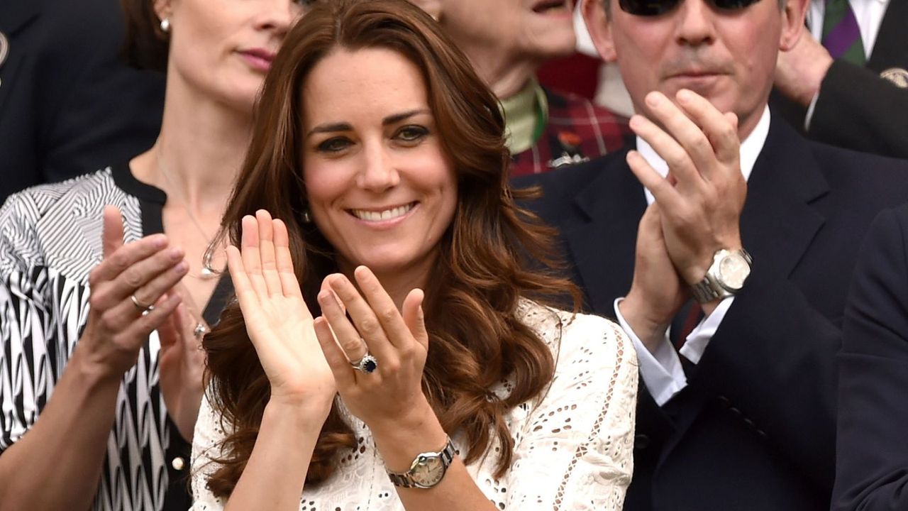 Kate Middleton&#039;s wicker clutch bag