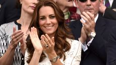 Kate Middleton's wicker clutch bag