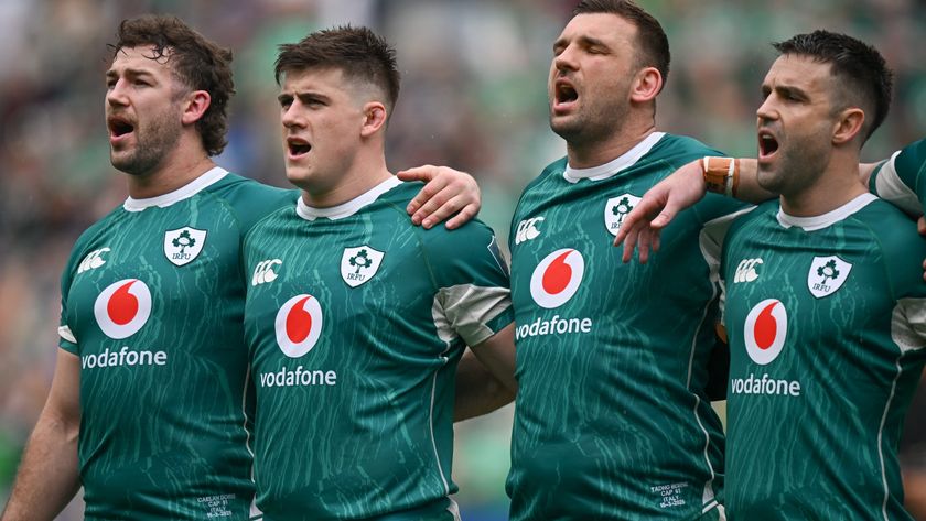 Ireland national team vs Italy during the Six Nations in March 2025