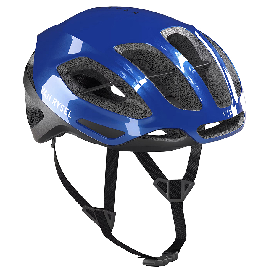 Van Rysel RCR MIPS helmet performance on a budget and in blue