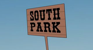 South Park sign
