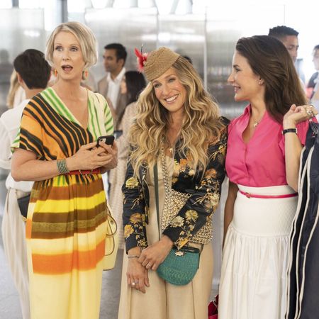 Sarah Jessica Parker, Cynthia Nixon and Kristin Davis in And Just Like That