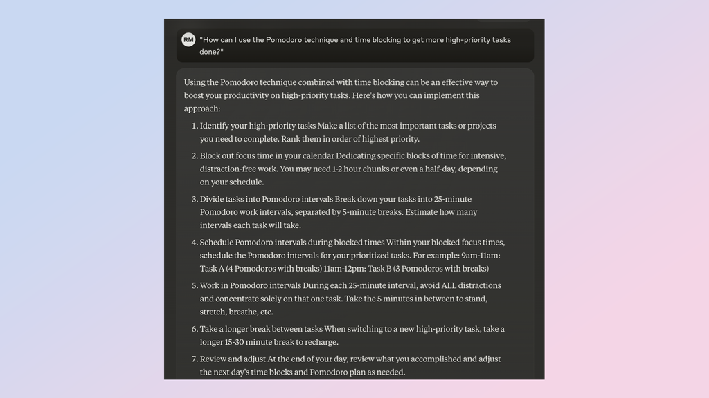 7 Claude 3 AI prompts to try to boost your productivity | Tom's Guide