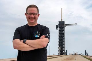 A former Space Camp counselor who now works in the aerospace industry, Chris Sembroski will serve as a mission specialist on the Inspiration4 all-civilian spaceflight, helping to manage science experiments and communications with mission control.