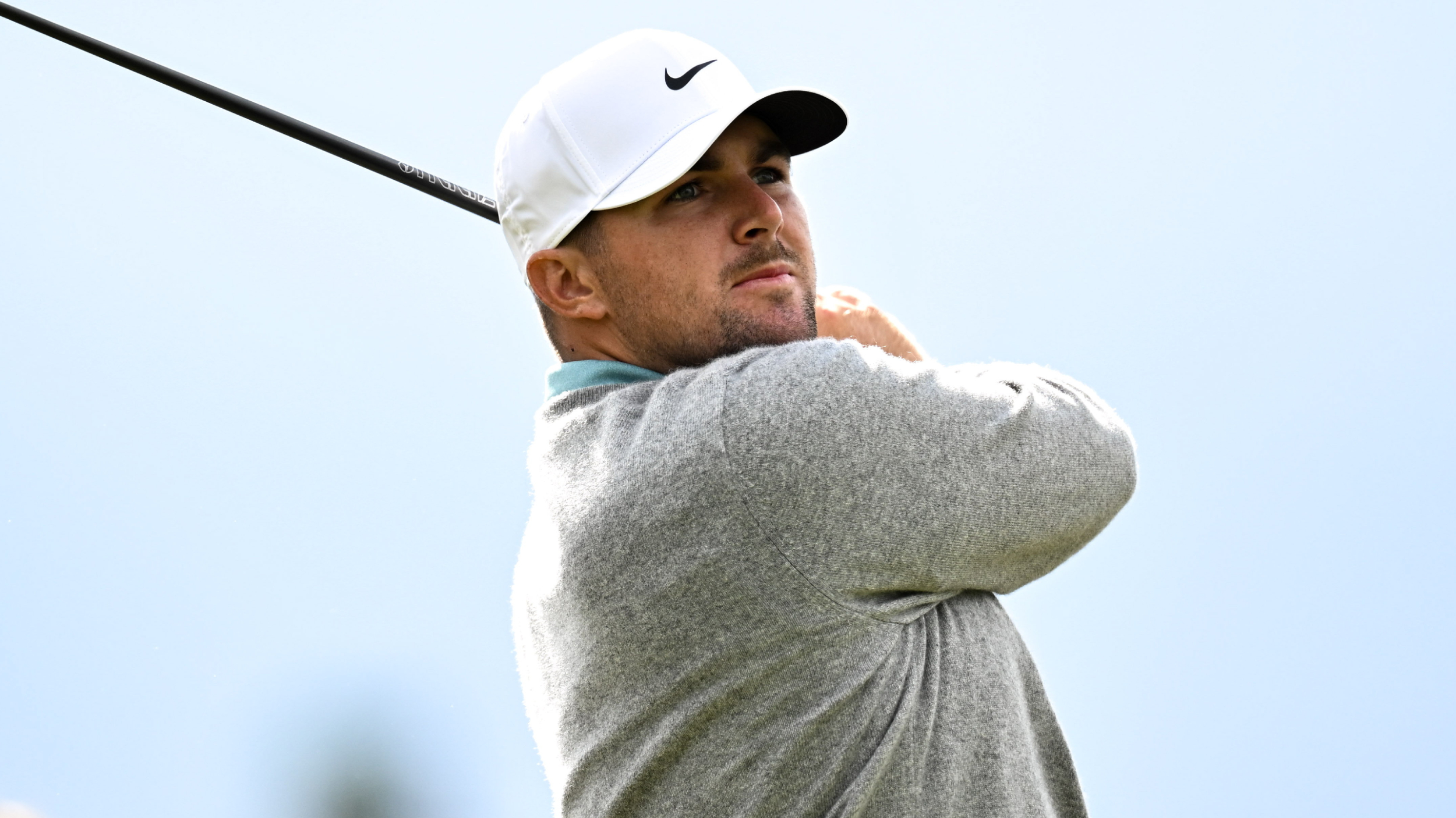 Chris Gotterup takes a shot at The Open