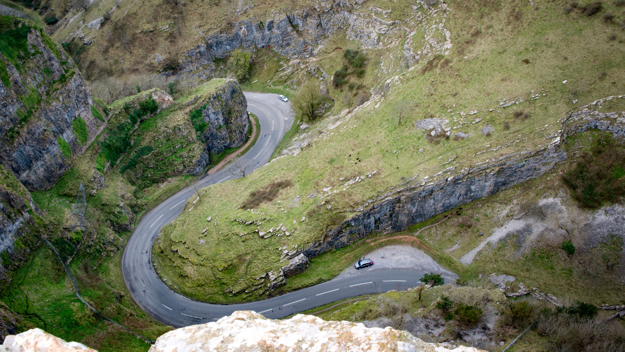 Cheddar Gorge, Somerset. 