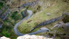 Cheddar Gorge, Somerset. 