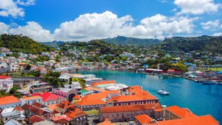 Saint George's is Grenada's pretty capital
