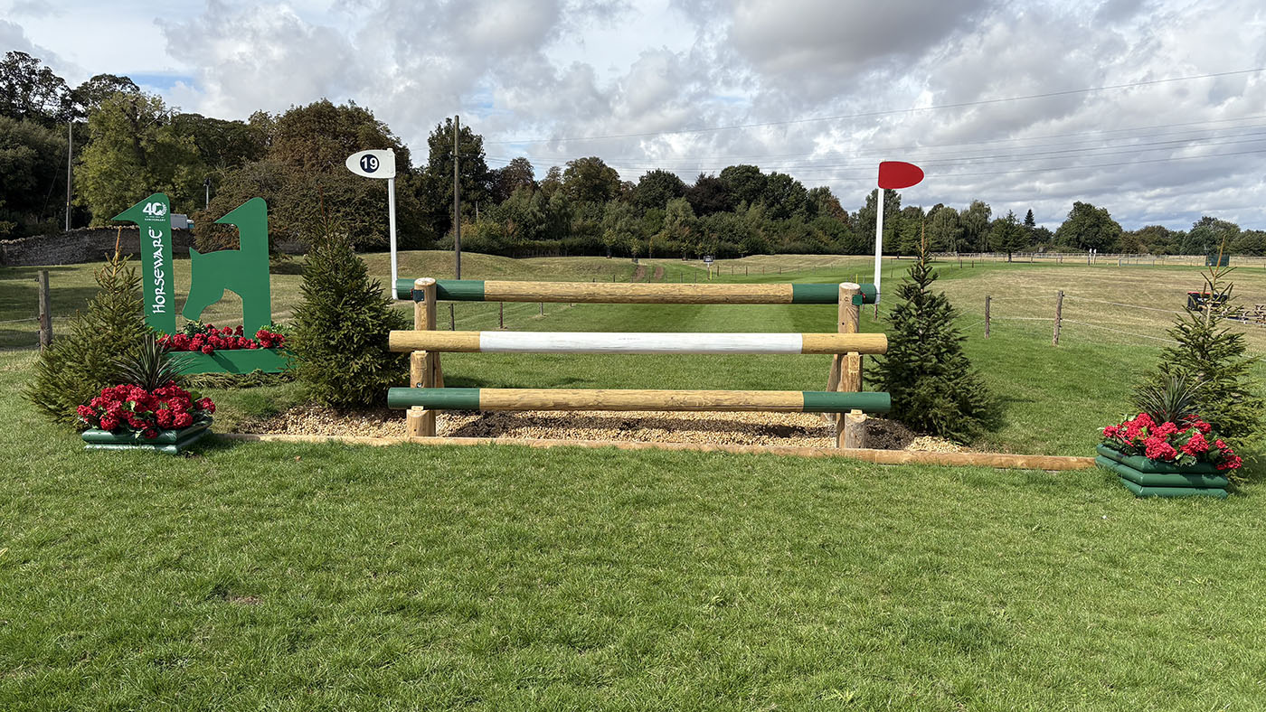 Burghley Horse Trials cross-country course 2025 fence 19