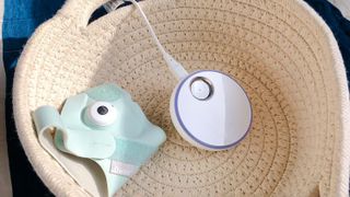 Owlet Dream Duo baby monitor base and sock