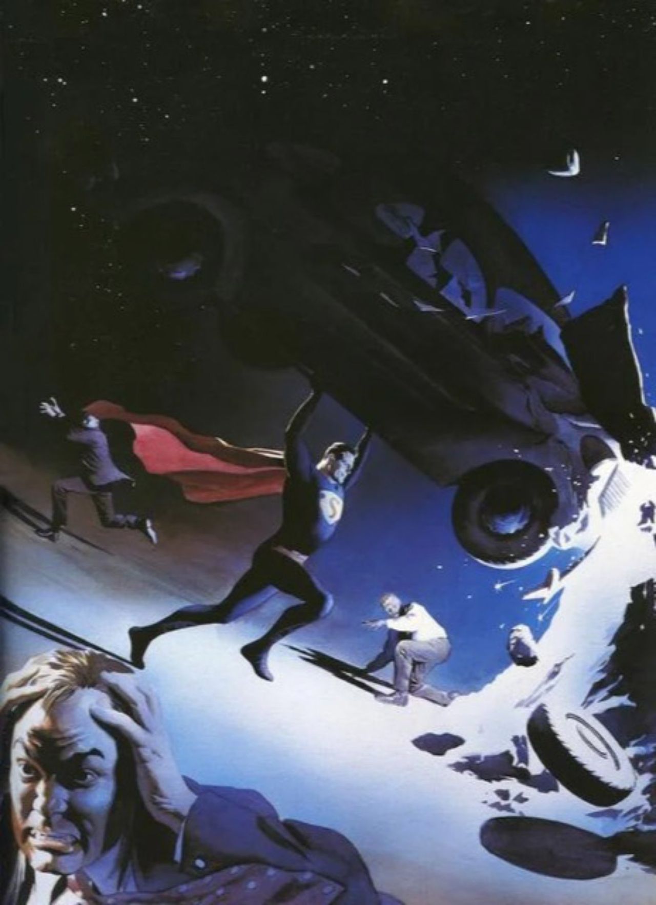 Action Comics #1050 variant cover by Alex Ross