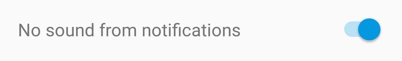 Android Auto Silence Notifications Toggle