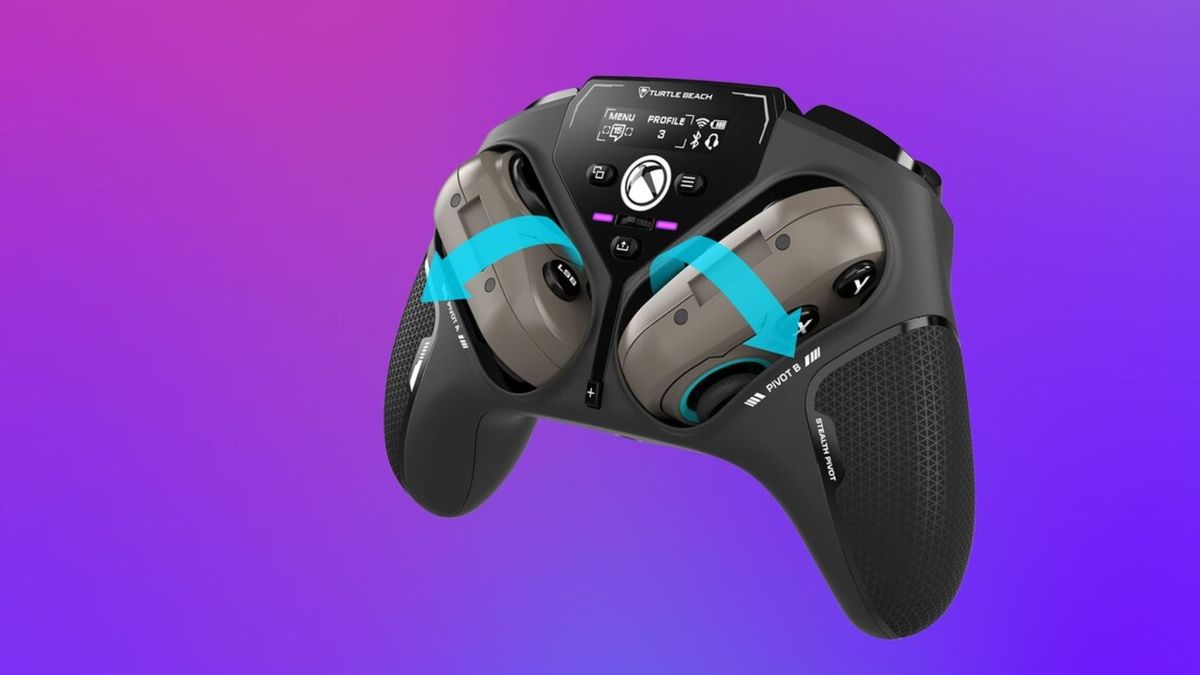 photo of The Turtle Beach Stealth Pivot launches next month, featuring unique rotating thumbstick and button modules image