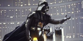 Darth Vader reaches out his hand in a scene from 'Star Wars: The Empire Strikes Back'