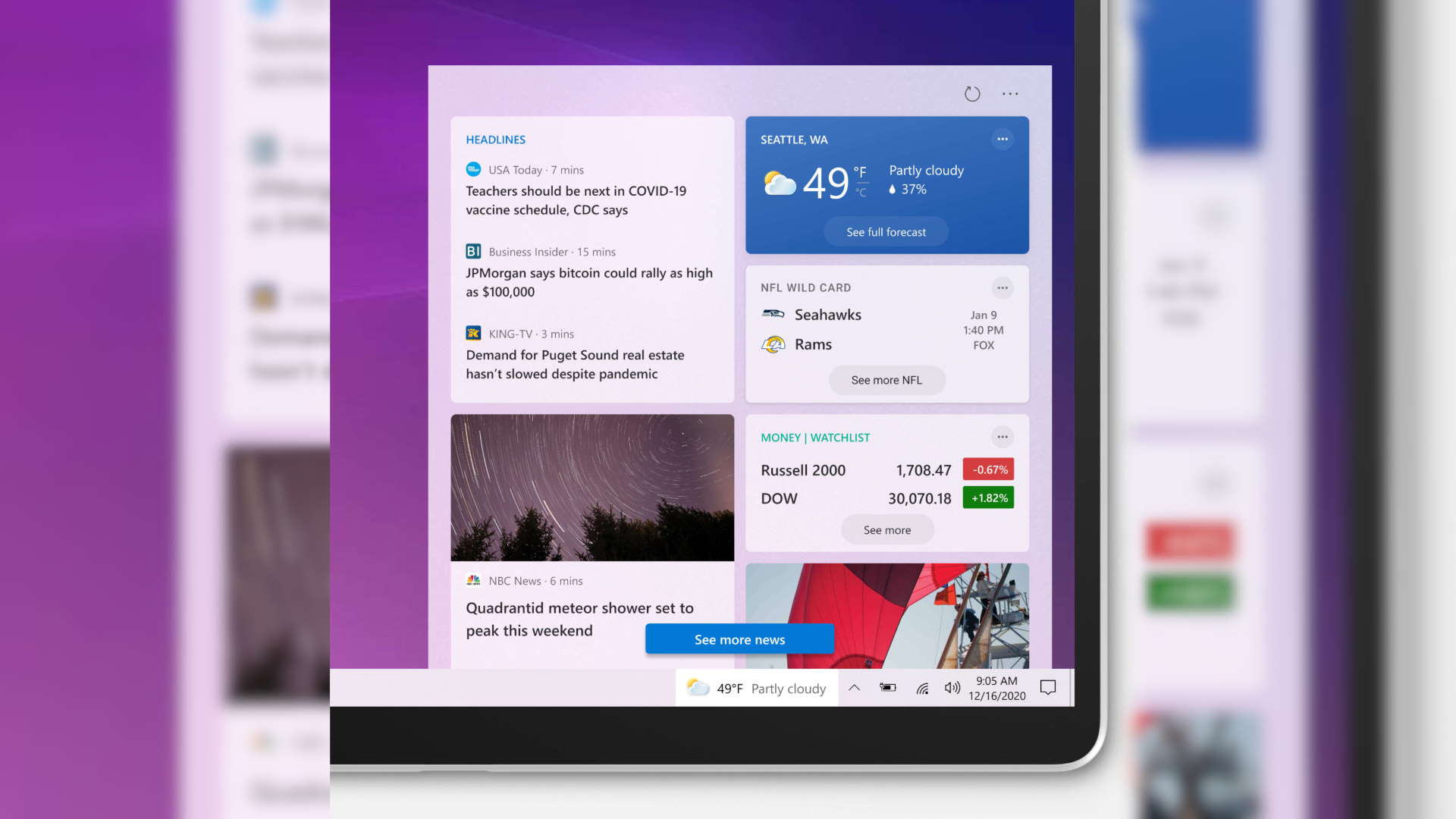 Microsoft Windows 10 UI