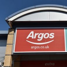 front view of argos superstore with brick exterior