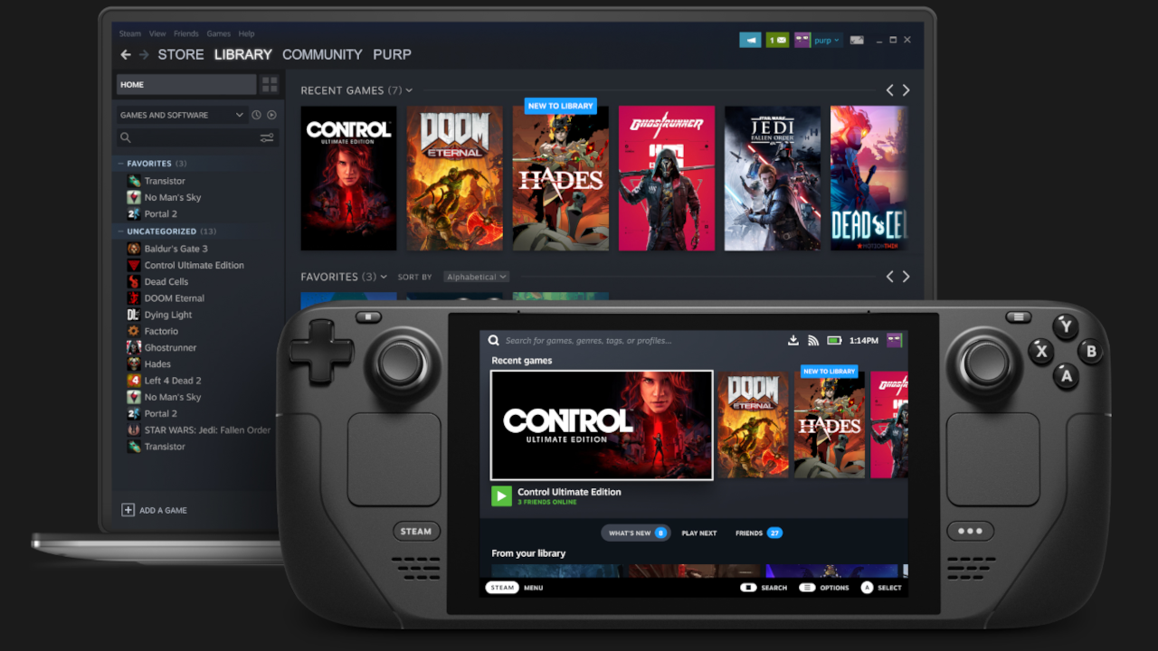 Steam Deck Is The New Handheld Gaming Pc From Valve T3