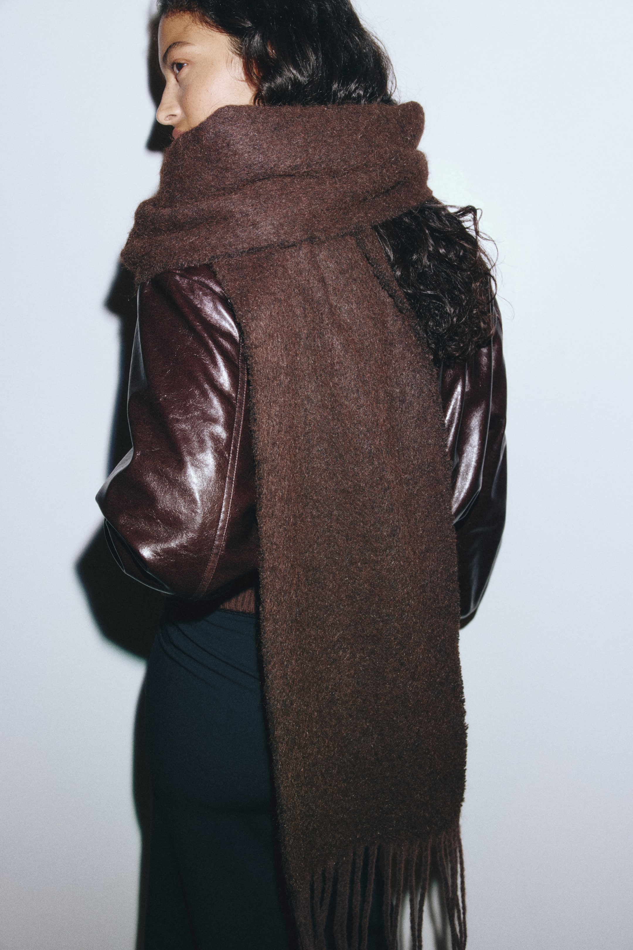 Scarf - Brown