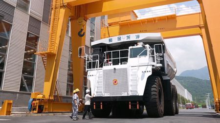 Zijin Longking electric mining truck