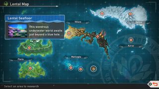 New Pokemon Snap Lugia Lental Seafloor Map