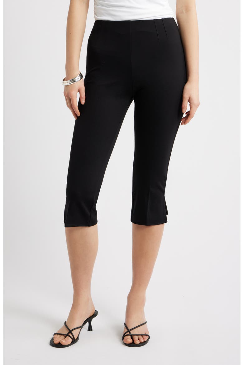 Stretch Twill Capri Pants