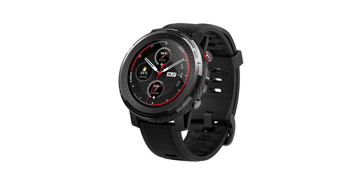 Amazfit Stratos 3 Smartwatch Sports Watch GPS and Music Storage 5 ATM  Waterproof