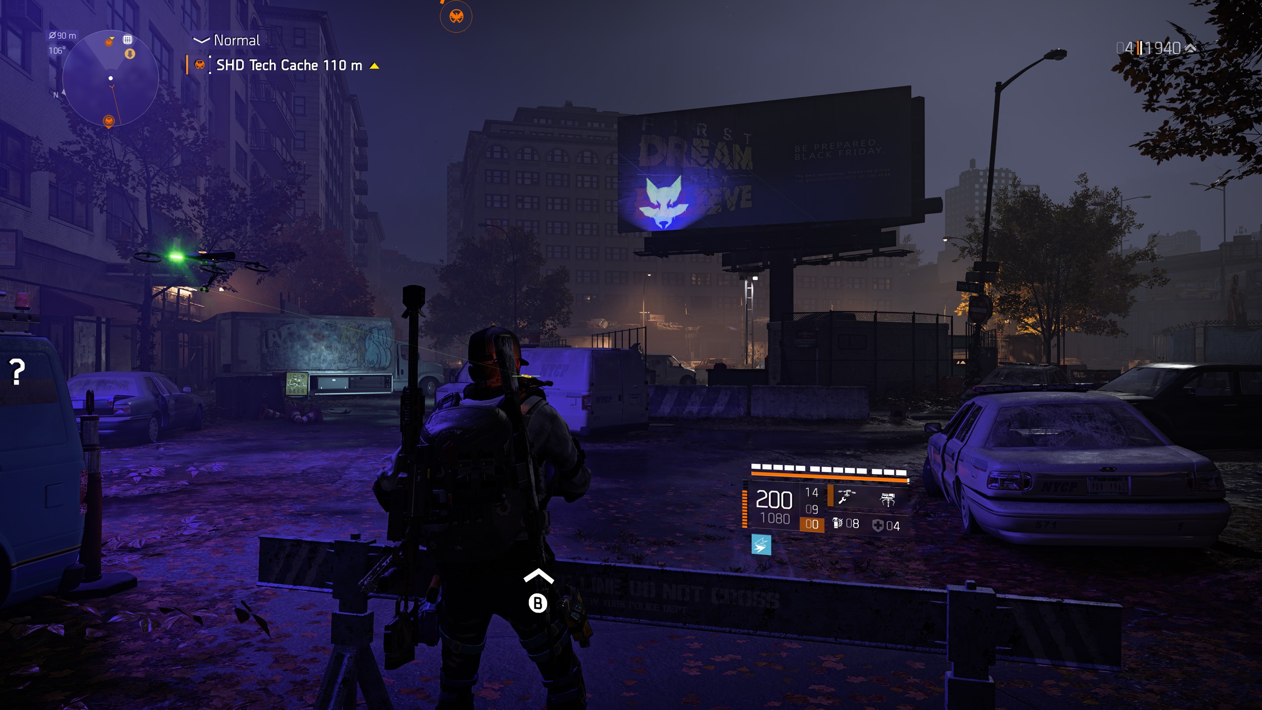 Following a mysterious sign in The Division 2 Battle for Brooklyn