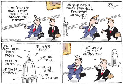 Editorial Cartoon U.S. legislator ethics