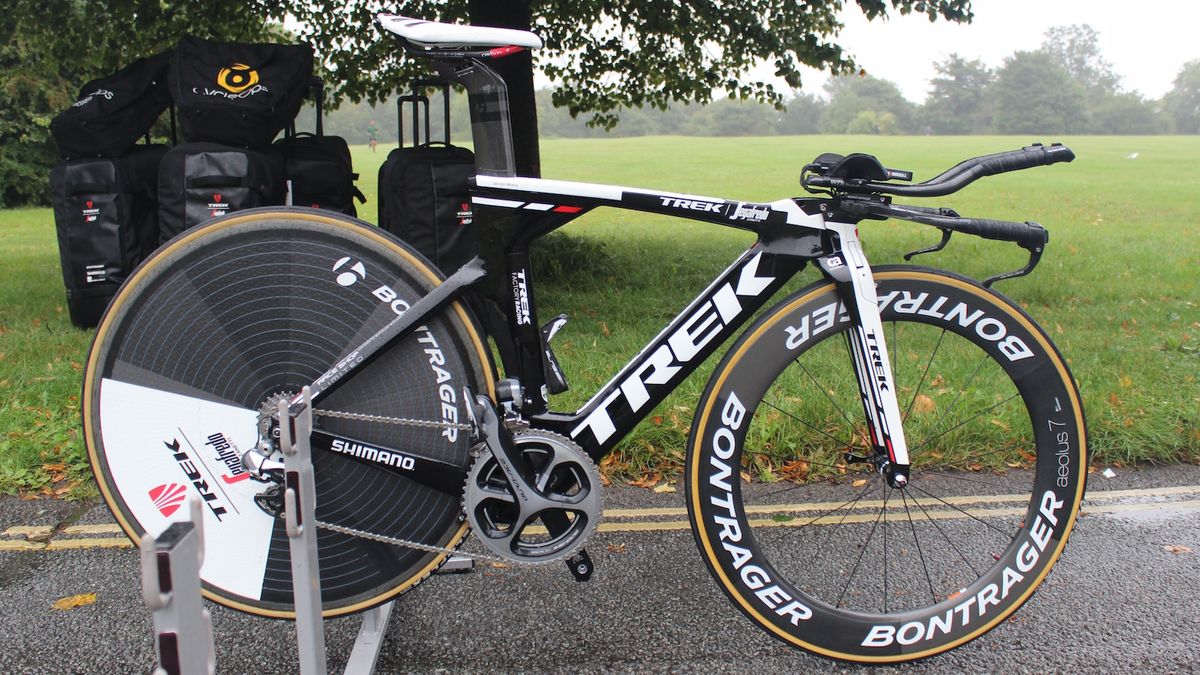 Trek-Segafredo's Jacopo Mosca rides a Trek Speed Concept