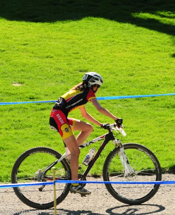 Grace Alexander (BYRDS) with one lap to go