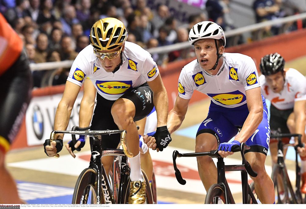 Elia Viviani and Iljo Keisse