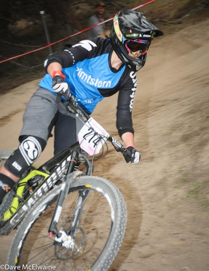 Carolin Gehrig (Specifilms) drifting in a corner