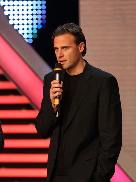 Alessandro Petacchi at the 2010 Giro d'Italia presentation