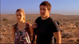 Brax and Natalie search the desert for Casey