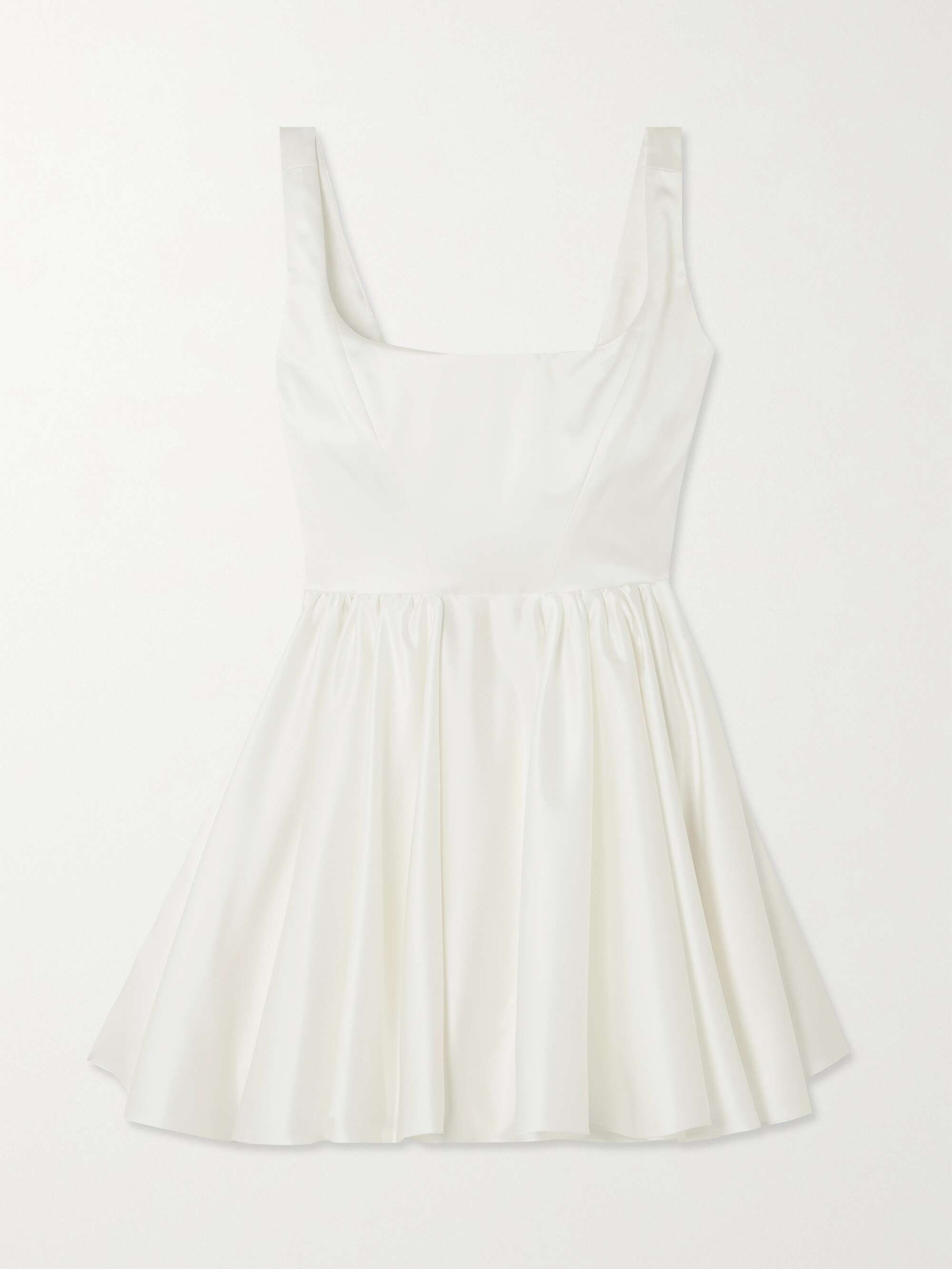 Molly Duchesse-Satin Mini Dress