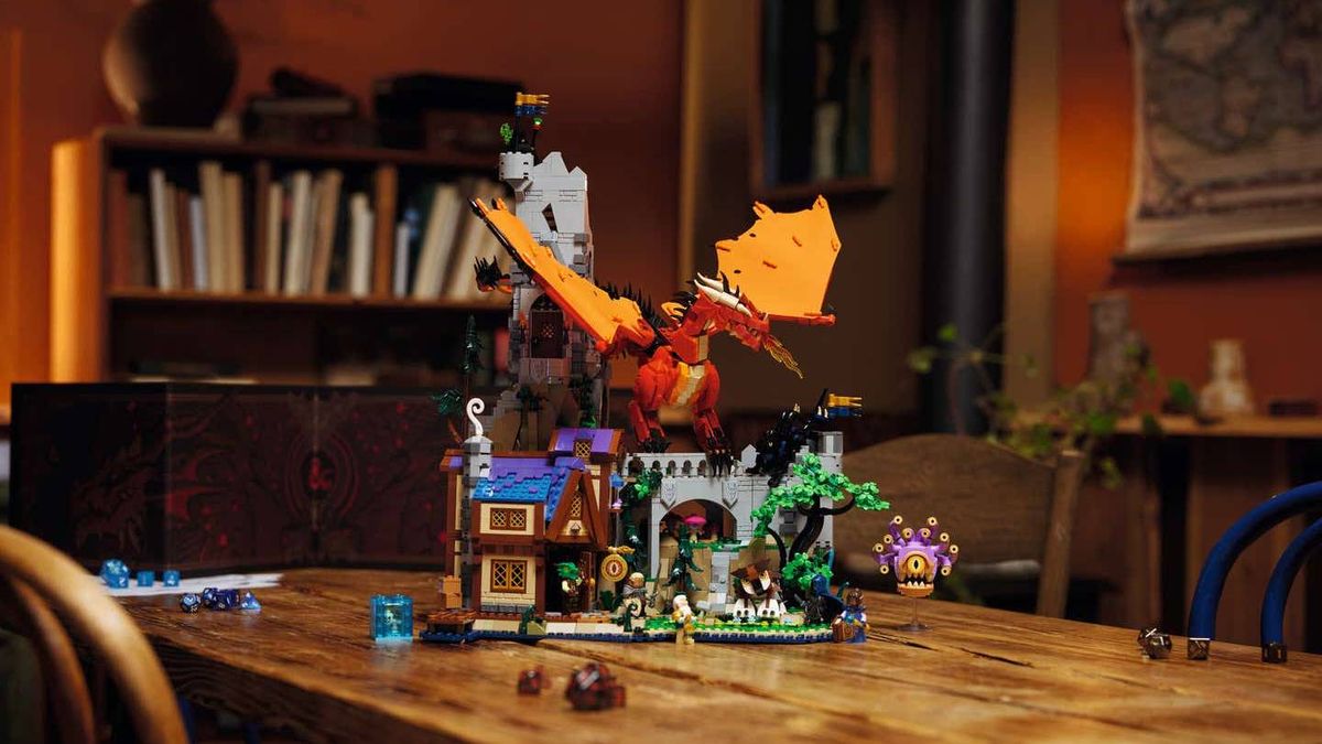 The LEGO Dungeons &amp; Dragons set