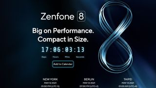 Asus Zenfone 8 event invite