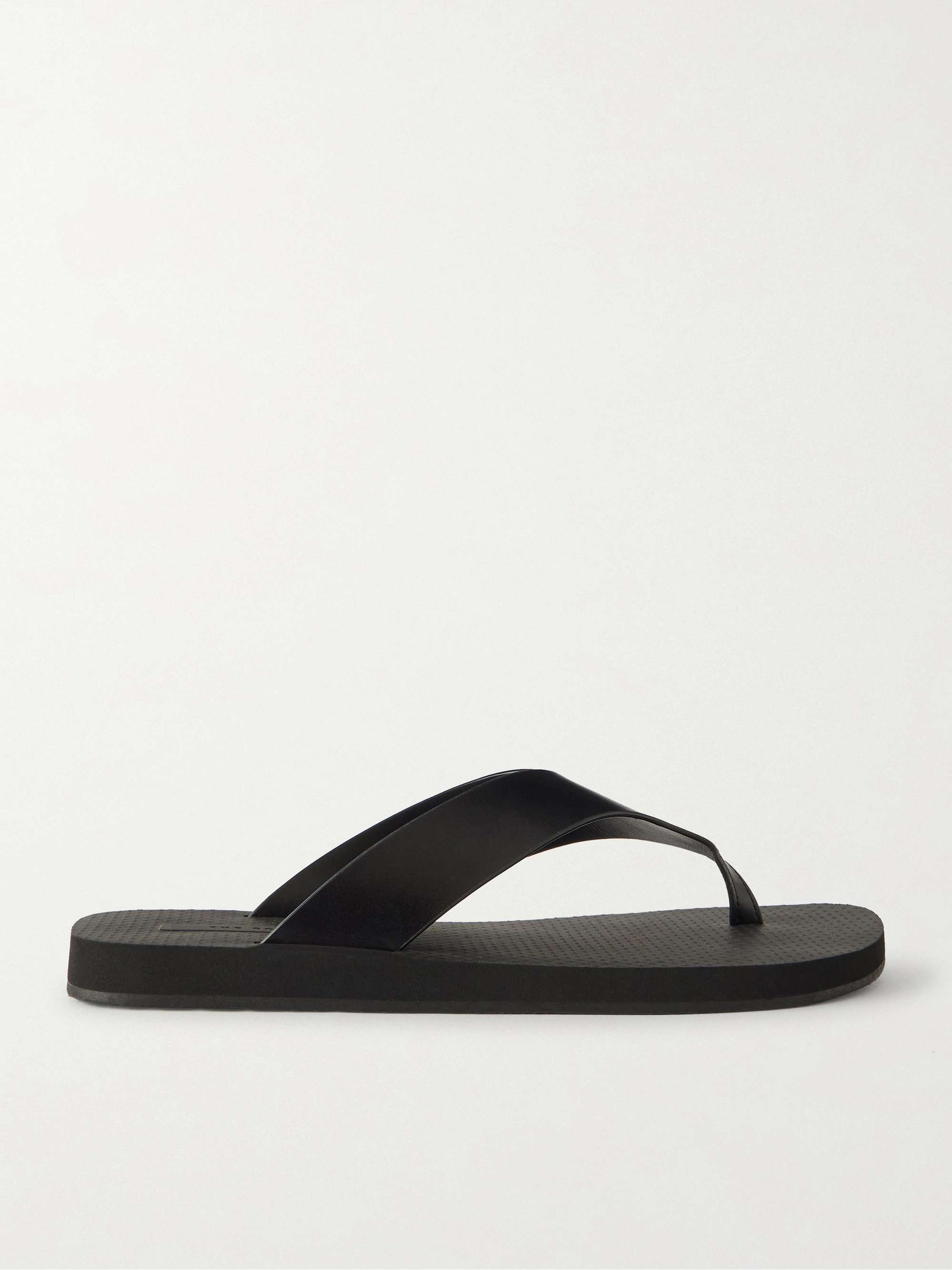 Dune Leather Flip Flops
