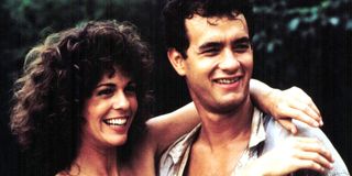 Tom Hanks and Rita Wilson in Volunteers (1985)