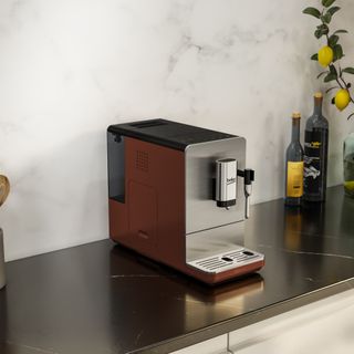 Beko bean to cup coffee machine on countertop