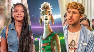 Halle Bailey as Anna Montgomery in "You, Me & Tuscany", Will in "Goat" and Ryan Gosling as Ryland Grace in "Project Hail Mary."