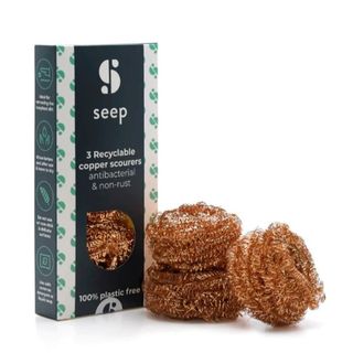 Copper scourers for cleaning