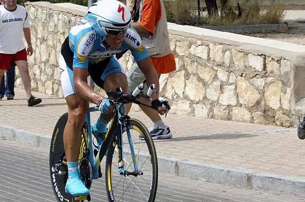 An Astana rider